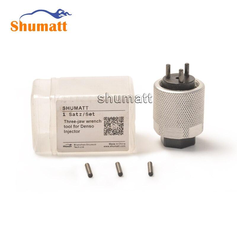 Common Rail Tool Three-jaw 3 PIN Injector Assembly Dismounting Disassemble Professional Repair Kits Set CRT179