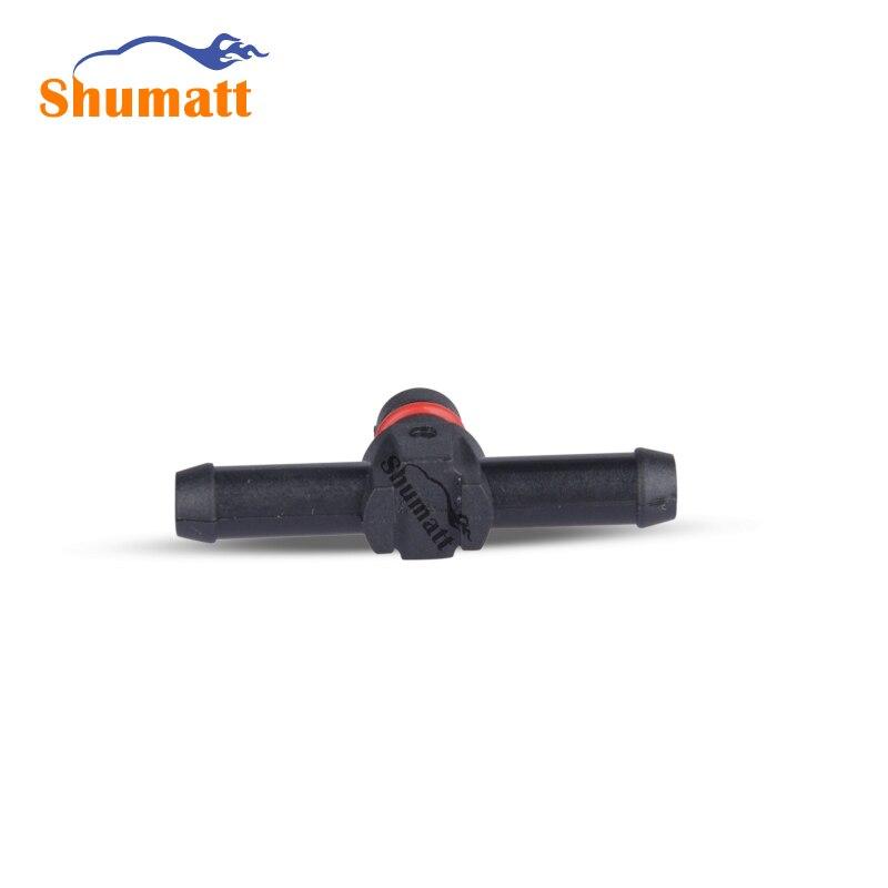 Common Rail Injector Return Oil Backflow Pipe Connector L T Type Plastic Tee Joint for dens0 Series Injector 10pcs/Bag
