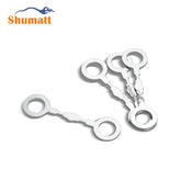 Common Rail Aluminum 8 mm Inner Diameter Double Hole Oil Return Pipe Gasket