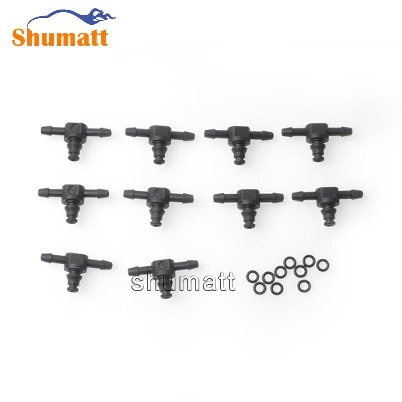 Common Rail CR 110 Series Injector Back Flow Plastic 3 pins Connector 10 pcs Each pack