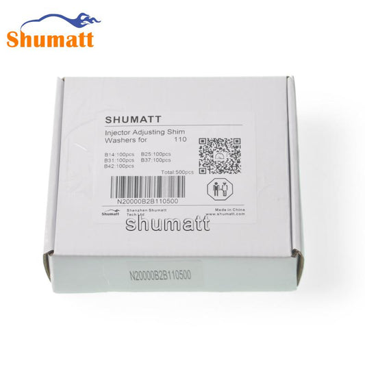 Common Rail  Injector Adjustment shims Set (500 pcs) for 110 Series Injector