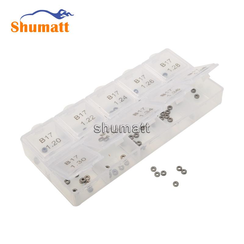 Common Rail AB17B21B27 Adjusting Shim Set (500 pieces)for Diesel Injector