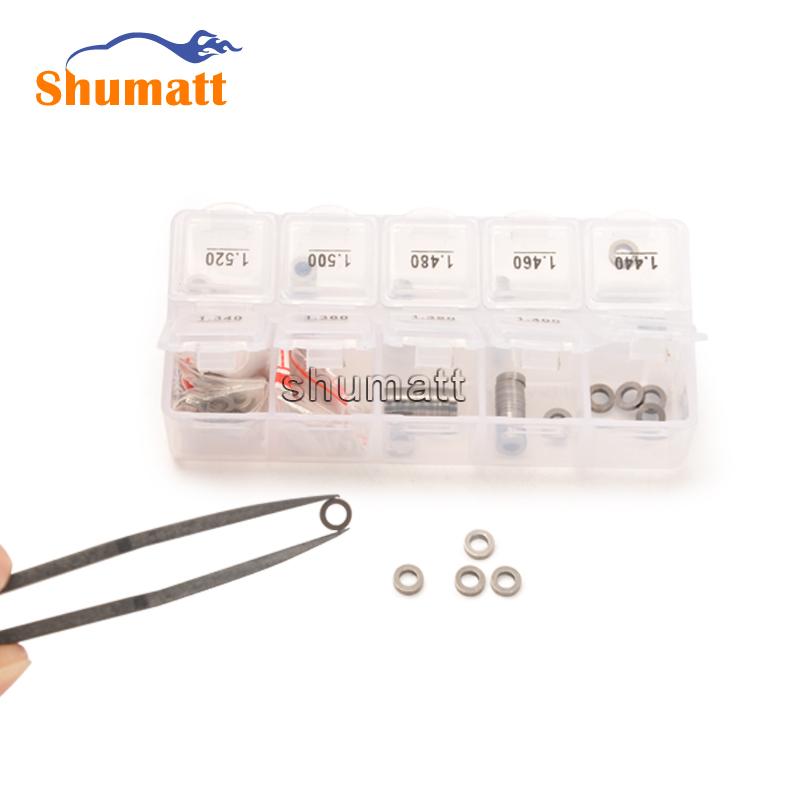 Common Rail Injector Adjustment shims B48 100 pcs for Fuel Injector