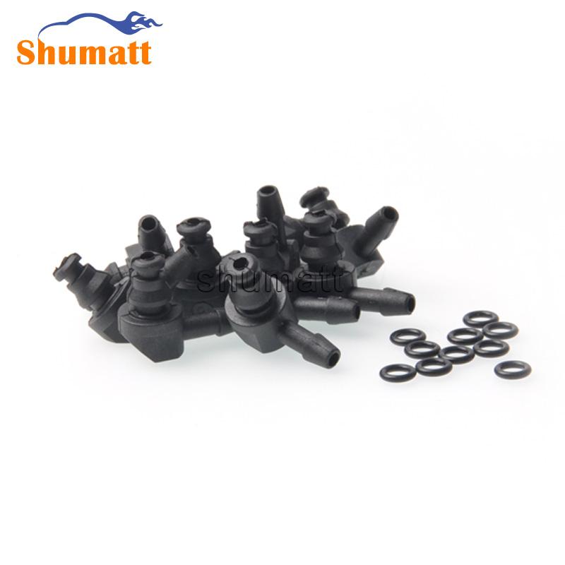 Common Rail CR 110 Series Injector Oil Backflow Pipe Joint fitting 10 pieces Each Bag