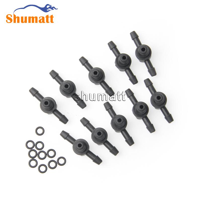 Common Rail CR 110 Series Injector Back Flow Plastic 3 pins Connector 10 pcs Each pack