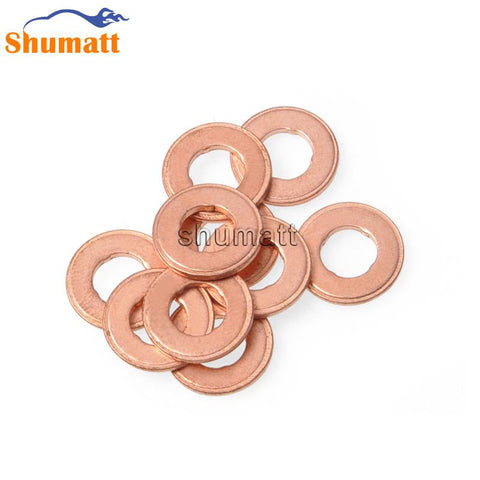 China Made New Common Rail Fuel Injector Heat Shield Sealing Ring F00RJ01453 Copper Gasket & Shim  for 0445110 Series Injectors