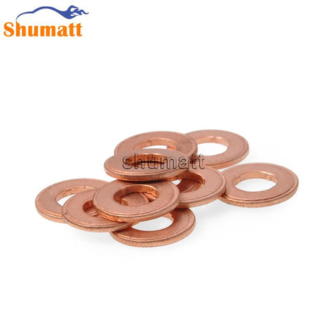 China Made New Common Rail Fuel Injector Heat Shield Sealing Ring F00RJ01453 Copper Gasket & Shim  for 0445110 Series Injectors