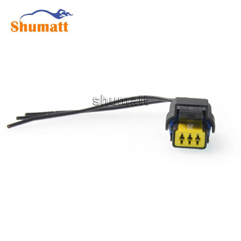 Common rail Pressure Sensor Plug with three wires & diesel fuel injector part