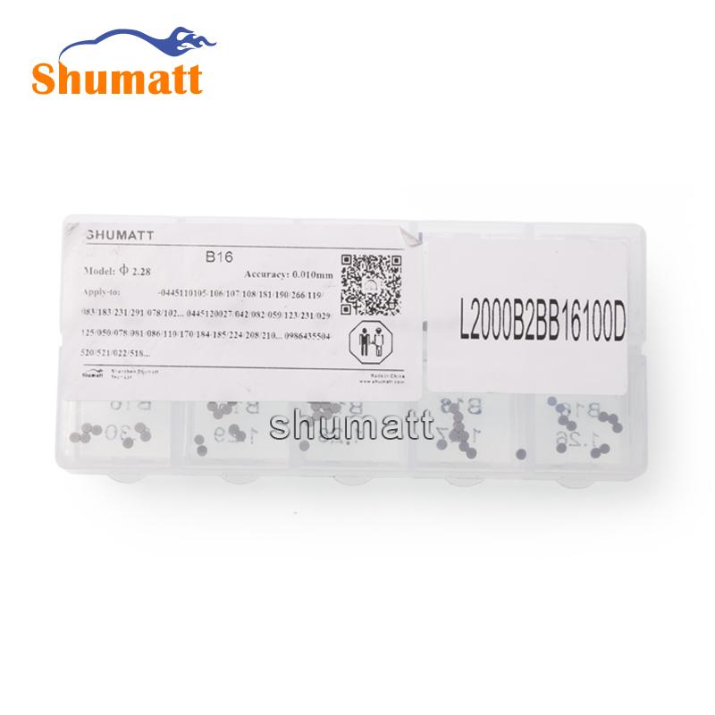 Common Rail 120 Series Injector Adjustment Shims B16D 100 pieces for Fuel Injection