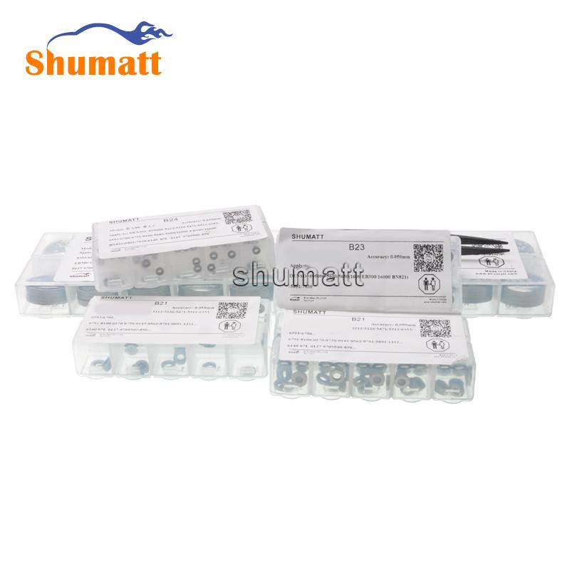 Common Rail Injector Adjusting Shims (400 pcs) for B21 B23  B24 B27 valve