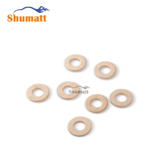 China Made New Common Rail Fuel Injector Copper Gasket 15 X 7.5 X 1.5 mm