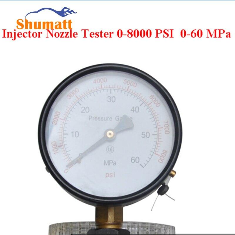 Diagnostic Tools Diesel Engine Fuel Nozzle Tester Validator With 0 - 400 BAR / 0 - 6000 PSI CRT012 Common Rail Tool