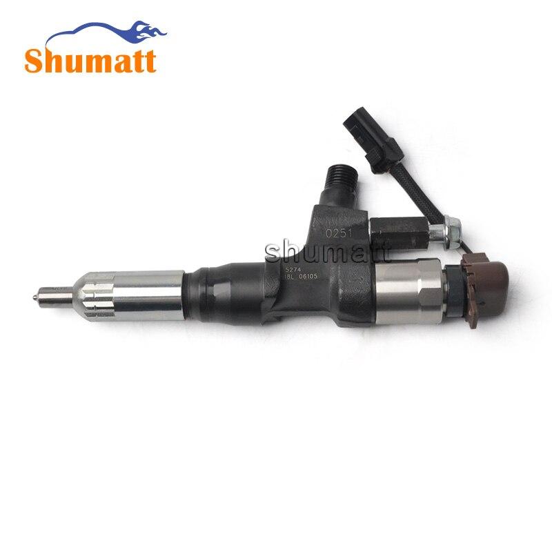 095000-5274 23670-E0250 23670-E0251 DEN-SO Common Rail Fuel Injector for HI-NO Diesel CR Engine