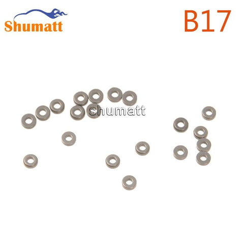 SHUMAT 100 PCS  Adjusting Washer Shims B17 Thickness Size 1.20-1.38mm Accuracy :0.020mm fit for DEN-SO Common Rail Injector