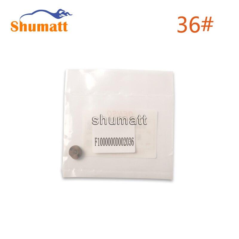 SHUMAT for DEN-S0 Diesel Control Valve 36# Flow Orifice Plate Applicable for Common Rail Fuel injectors 095000-6790  095000-6791