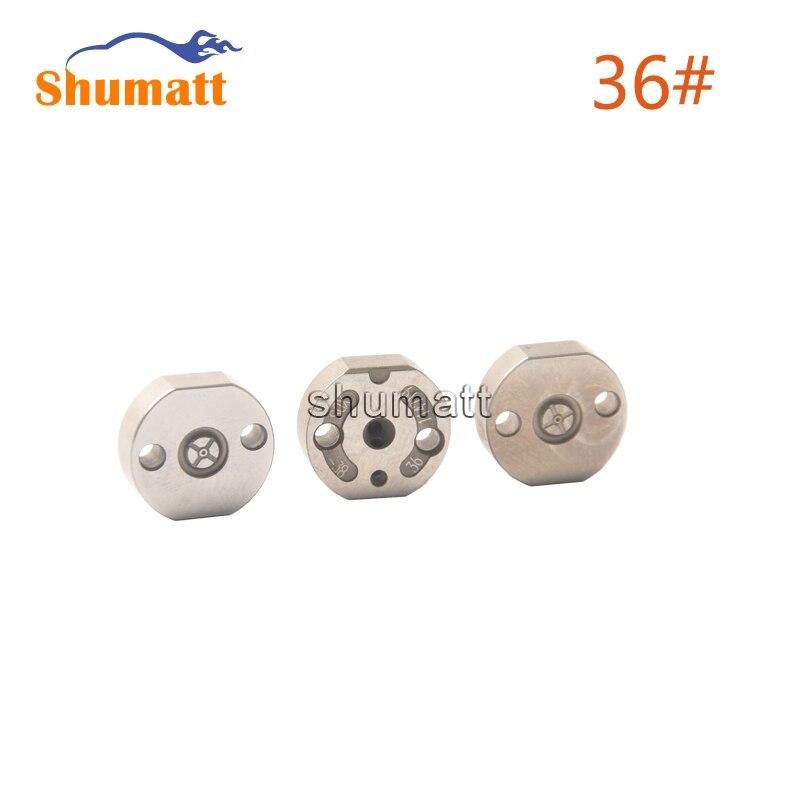 SHUMAT for DEN-S0 Diesel Control Valve 36# Flow Orifice Plate Applicable for Common Rail Fuel injectors 095000-6790  095000-6791