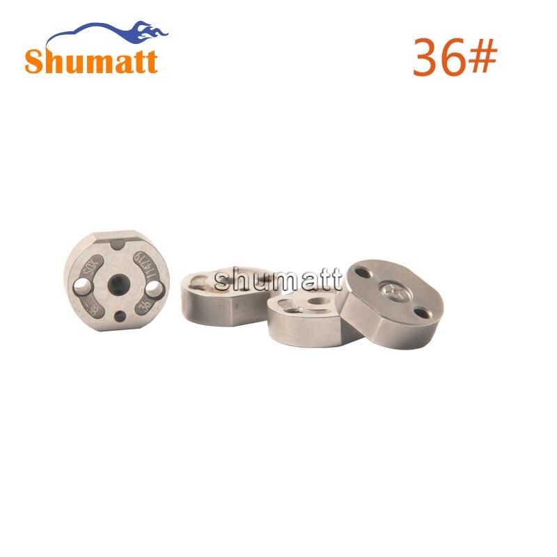 SHUMAT for DEN-S0 Diesel Control Valve 36# Flow Orifice Plate Applicable for Common Rail Fuel injectors 095000-6790  095000-6791