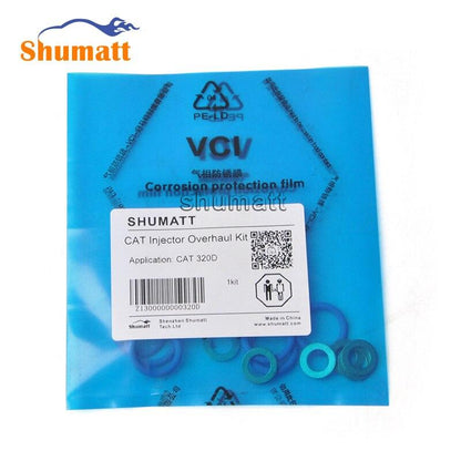 6bags Hot Selling Free Shiping Good Quality Brand New Diesel Common Rail Injector Repair Kit for CAT 320D Fuel Injector