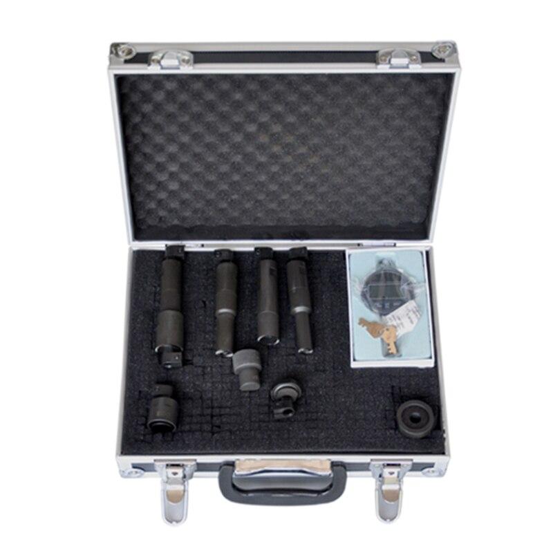 Diesel Common Rail Injector Shims Gap Valve Assembly Tightness Tester Kits Tool for Brand Step 3 Stroke Measuring With Box