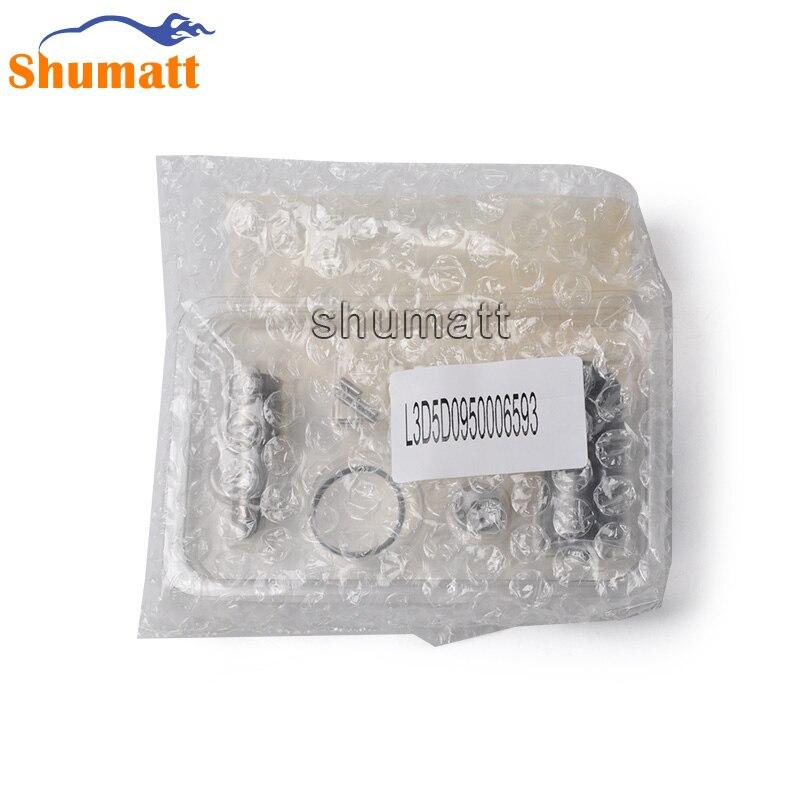 4pcs Good Quality Free Shipping Genuine New 095000-6593 Common Rail Brand Fuel injector Repair Kit  for Diesel Engine