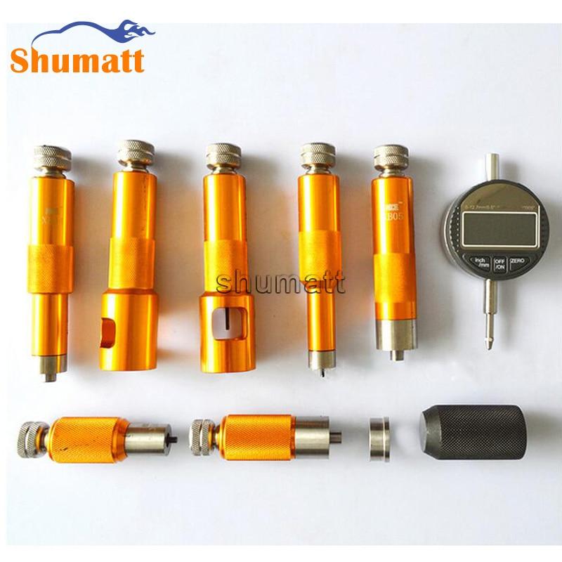 SHUMAT Valve Assy Gap Adjustment Washer Shims Armature Lift Measuring Repair Tool Kits for B0SCH CRIN1/CRIN DEN-S0 G2 Injector