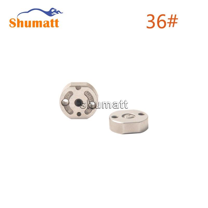 SHUMAT for DEN-S0 Diesel Control Valve 36# Flow Orifice Plate Applicable for Common Rail Fuel injectors 095000-6790  095000-6791