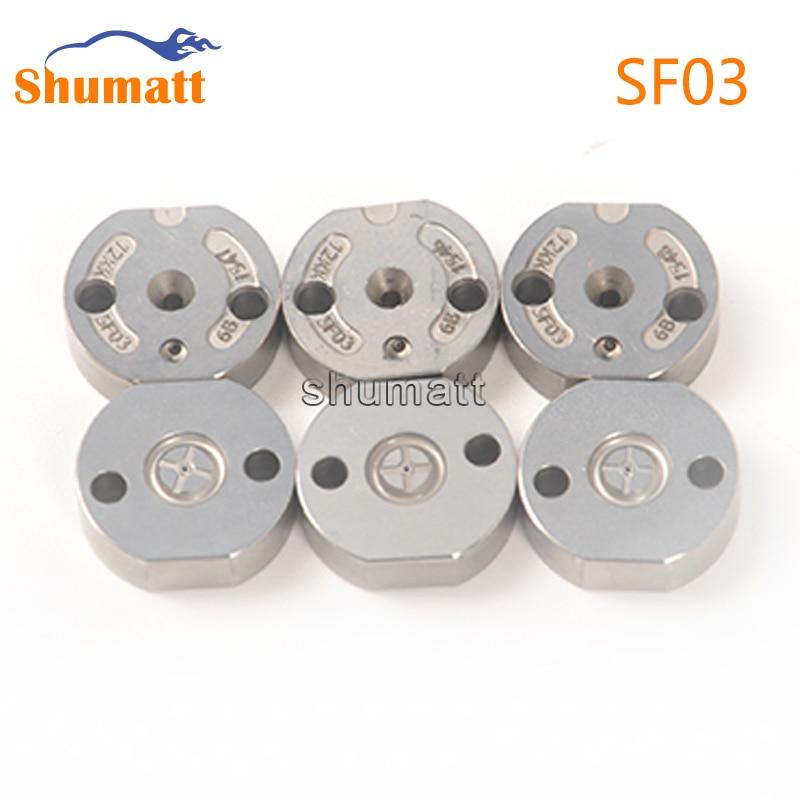 SHUMAT for DEN-S0 Diesel Injector Orifice Plate 529# SF03 BGC2 Control Valve for Common Rail injectors 23670-30420 23670-0L090