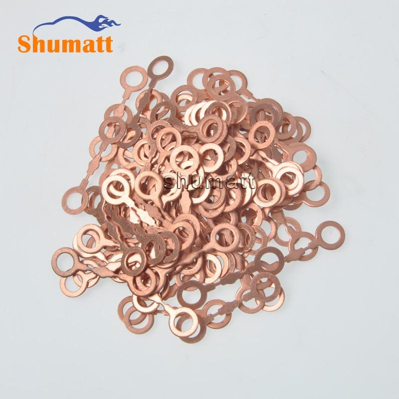 SHUMATT 100pcs 095000-5760 DEN-SO Injector Washer Shim Adjust Washers 1mm Thickness