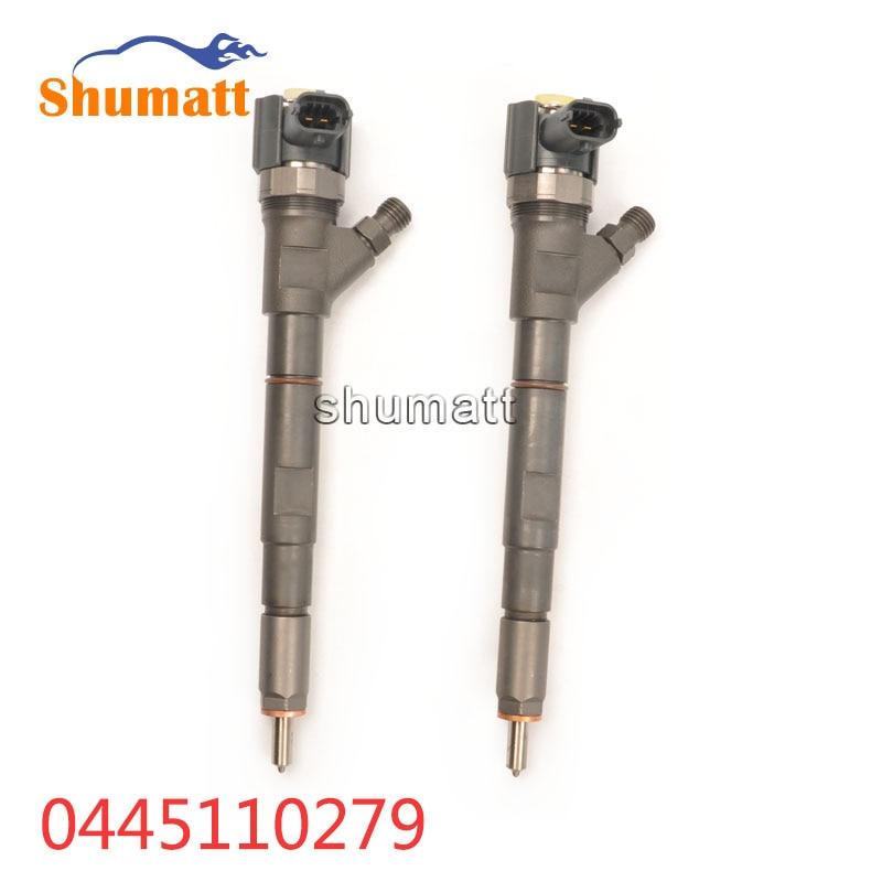 Original New Fuel Injector 0445110279 For  HYUNDA1 K1A 0445110186  33800-4A100  starex2.5CRDi-D4CB